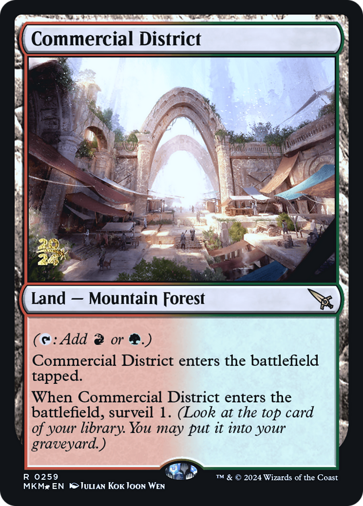 Commercial District [Murders at Karlov Manor Prerelease Promos] | Good Games North