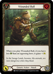Wounded Bull (Red) [U-WTR200] (Welcome to Rathe Unlimited)  Unlimited Normal | Good Games North