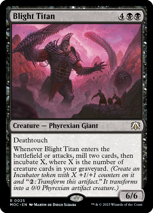 Blight Titan [March of the Machine Commander] | Good Games North