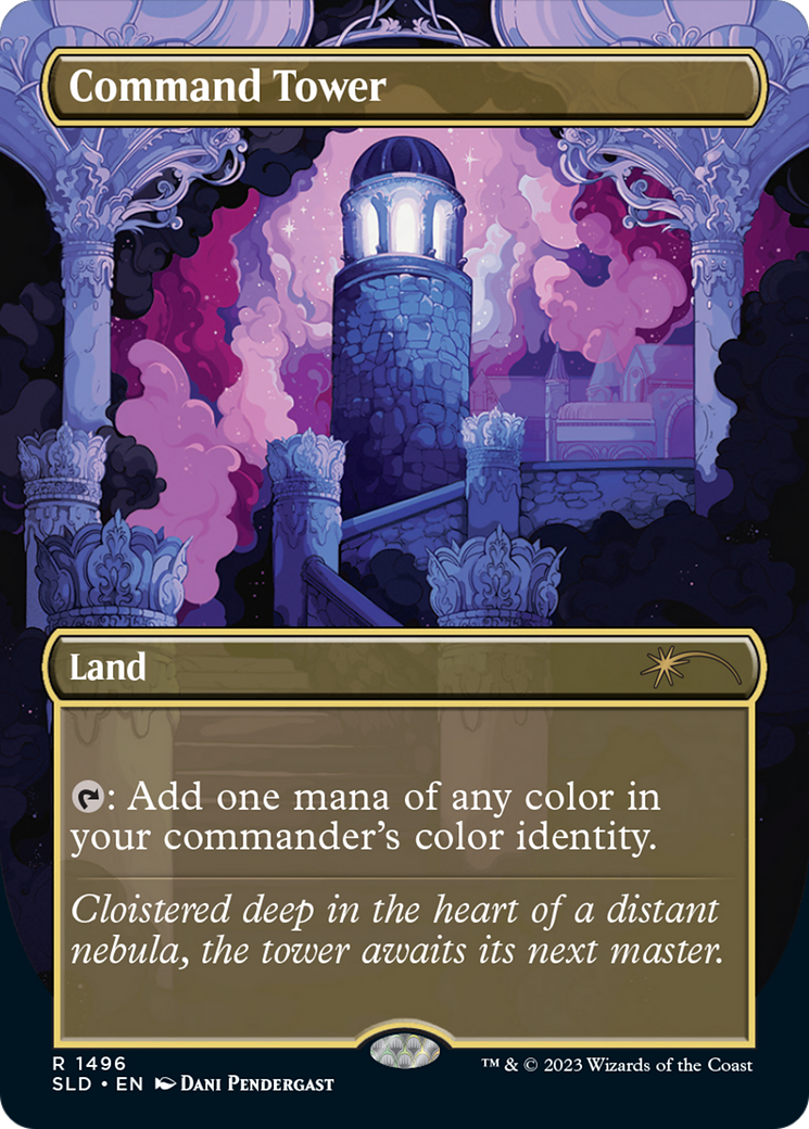 Command Tower (Galaxy Foil) [Secret Lair Drop Series] | Good Games North