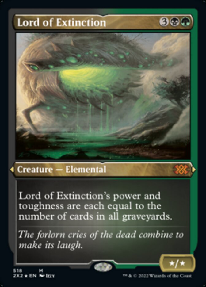 Lord of Extinction (Foil Etched) [Double Masters 2022] | Good Games North