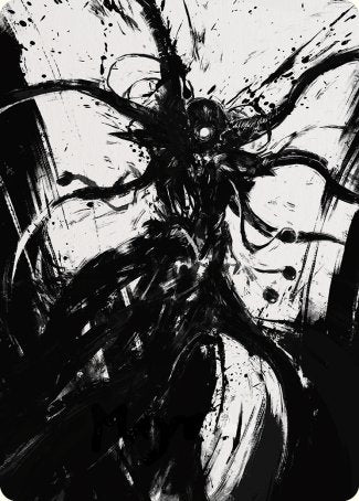 Tekuthal, Inquiry Dominus Art Card [Phyrexia: All Will Be One Art Series] | Good Games North