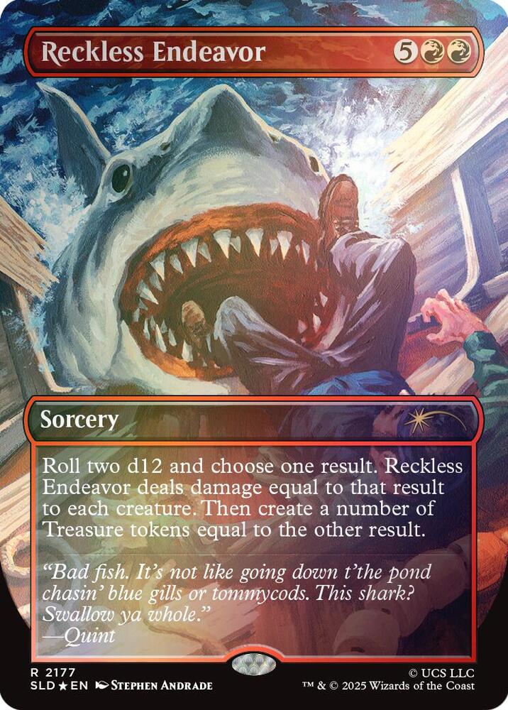 Reckless Endeavor Rainbow Foil (Secret Lair Drop Series)  - Foil | Good Games North