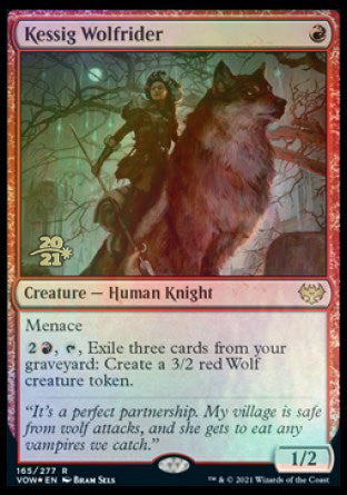 Kessig Wolfrider [Innistrad: Crimson Vow Prerelease Promos] | Good Games North