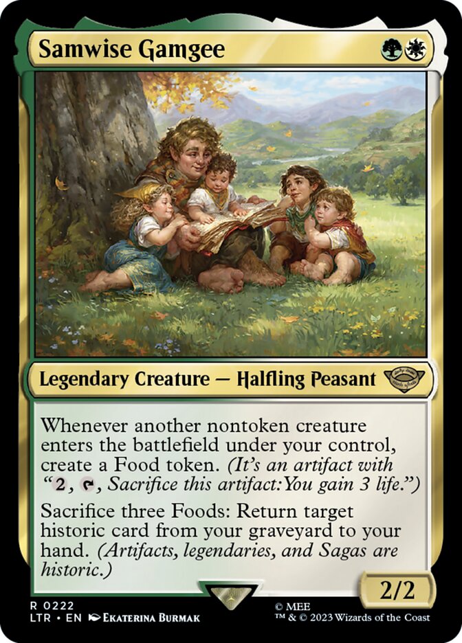 Samwise Gamgee 222 (Universes Beyond: The Lord of the Rings: Tales of Middle-earth)  - Foil | Good Games North