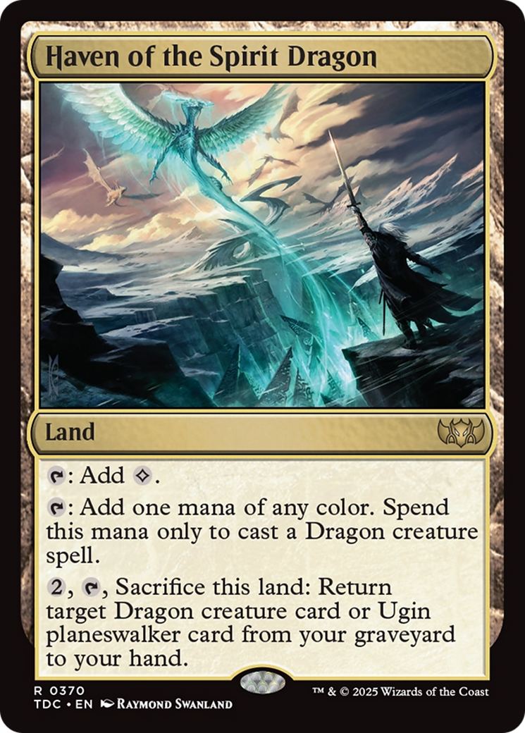 Haven of the Spirit Dragon [Tarkir: Dragonstorm Commander] | Good Games North