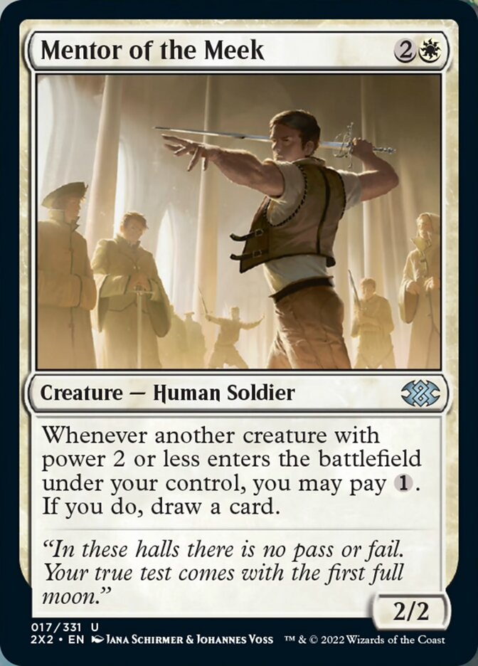 Mentor of the Meek [Double Masters 2022] | Good Games North