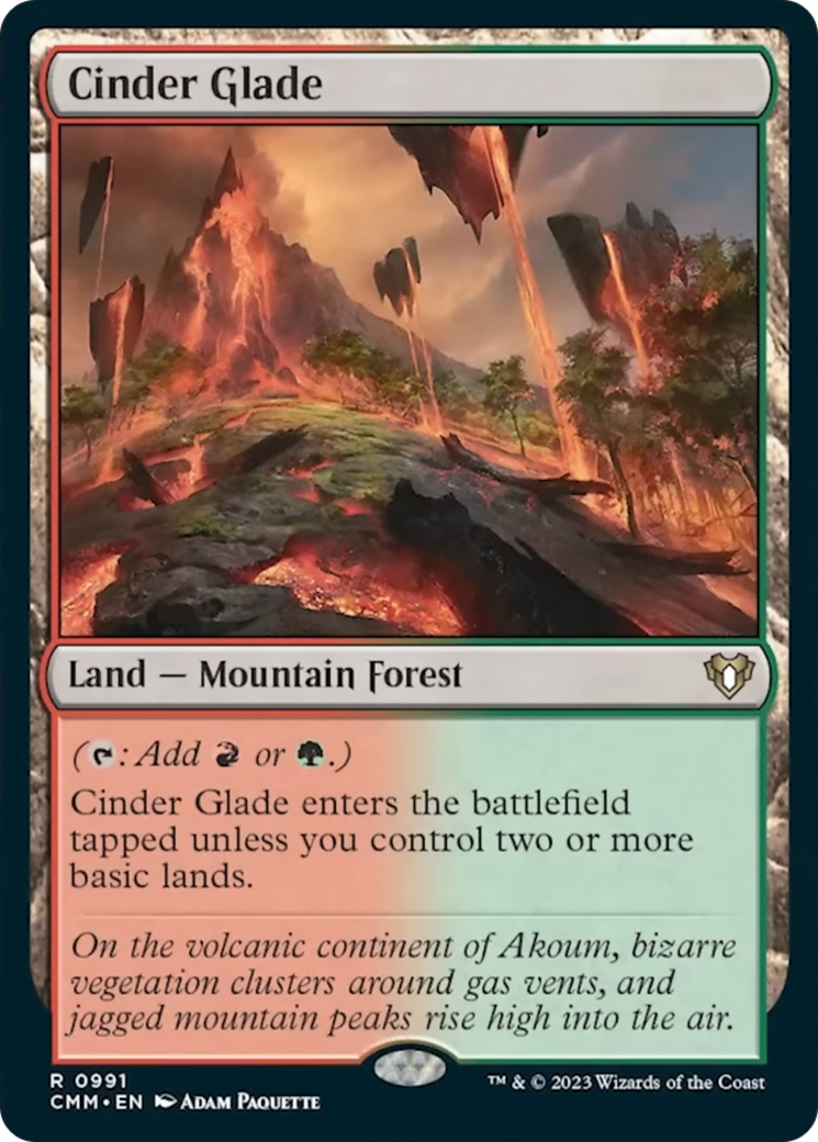 Cinder Glade [Commander Masters] | Good Games North