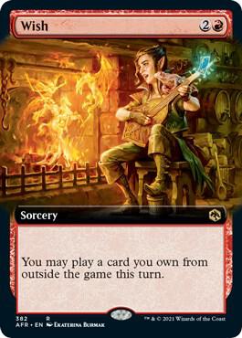 Wish Extended Art (Adventures in the Forgotten Realms)  - Foil | Good Games North