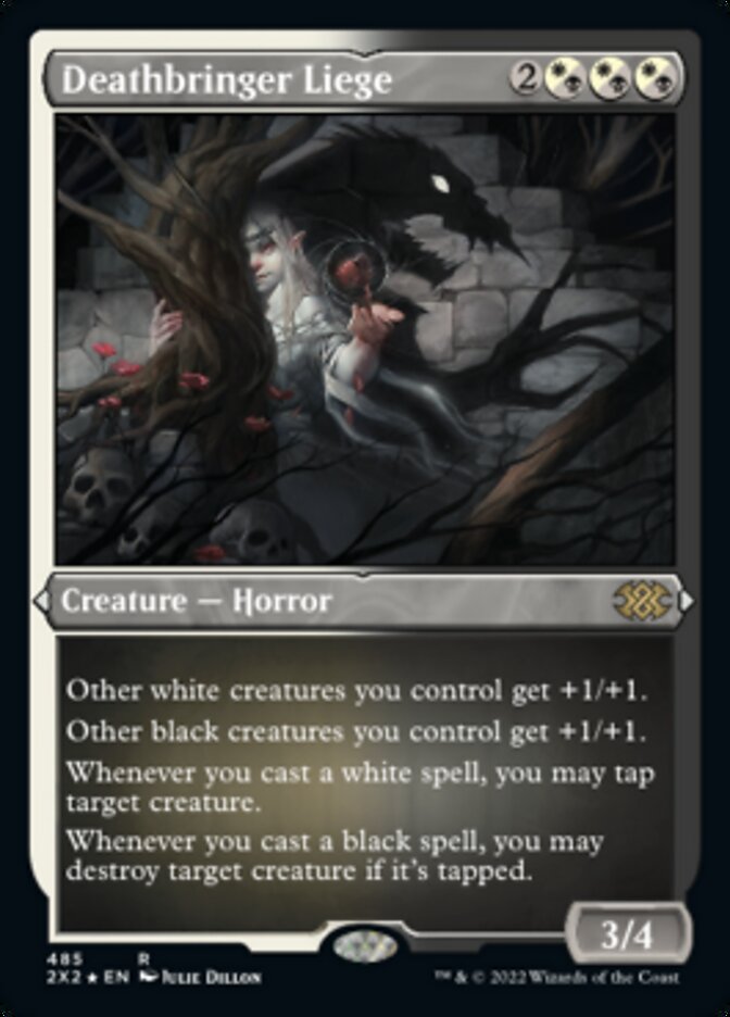Deathbringer Liege (Foil Etched) [Double Masters 2022] | Good Games North