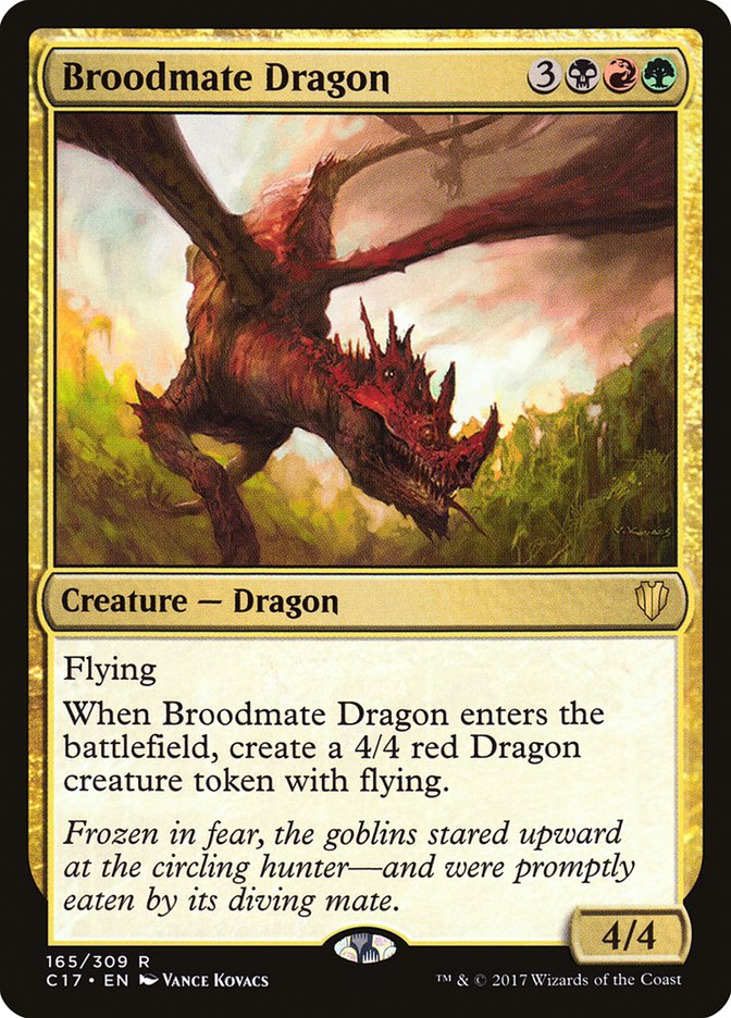 Broodmate Dragon 165 (Commander 2017)  | Good Games North