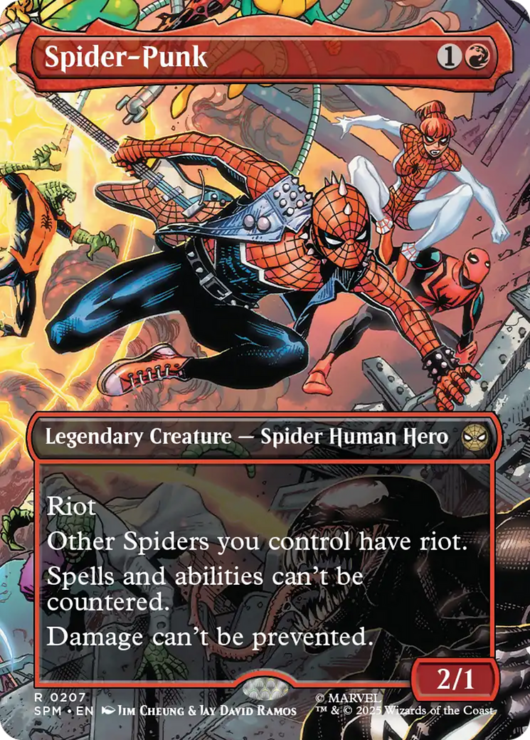 Spider-Punk (0207) (Borderless) [Marvel's Spider-Man] | Good Games North