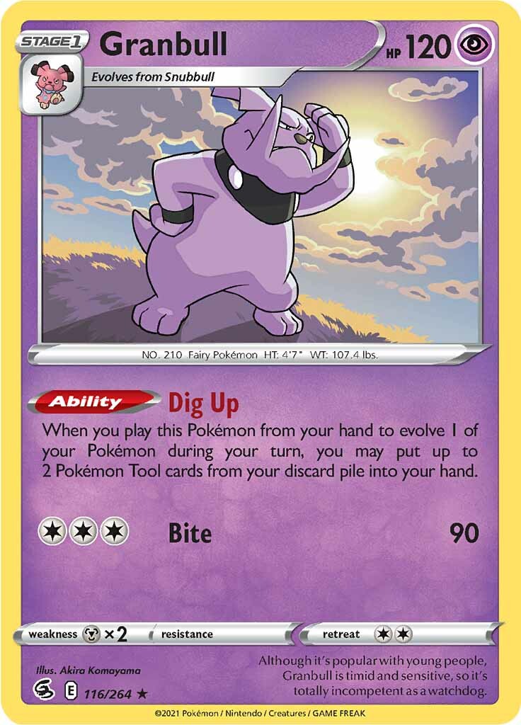 Granbull (116/264) [Sword & Shield: Fusion Strike] | Good Games North