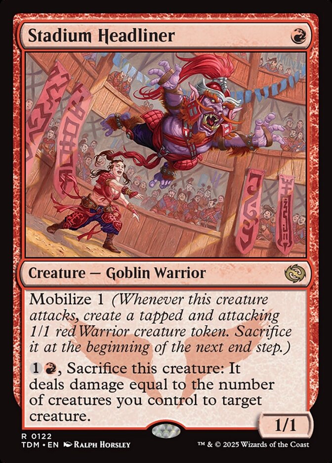Stadium Headliner 122 (Tarkir: Dragonstorm)  | Good Games North