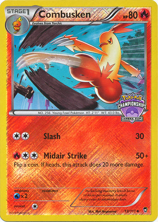 Combusken (13/111) (States Championship Promo) [XY: Furious Fists] | Good Games North