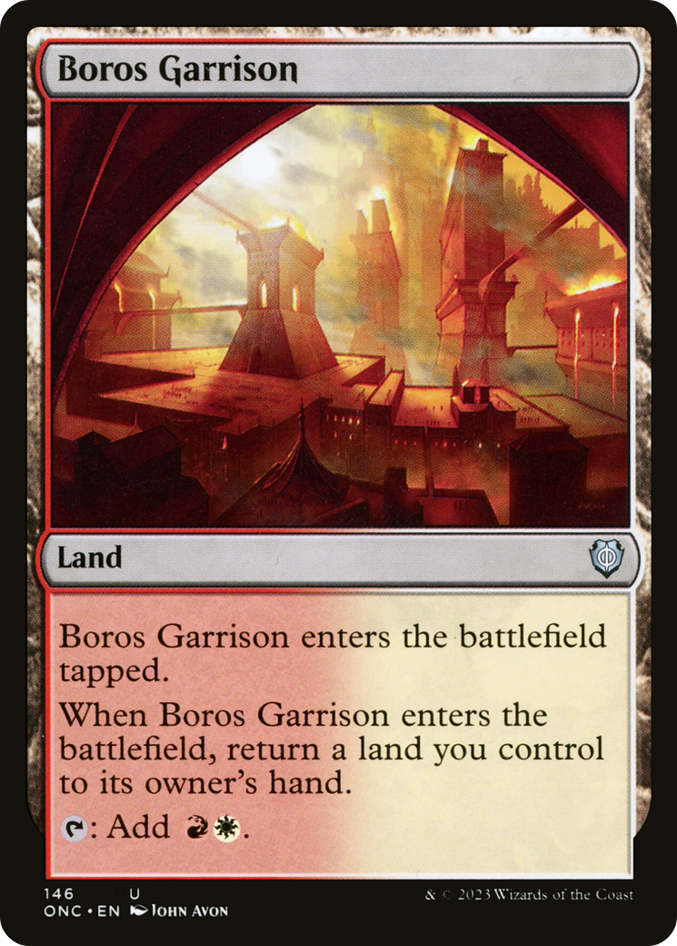 Boros Garrison [Phyrexia: All Will Be One Commander] | Good Games North