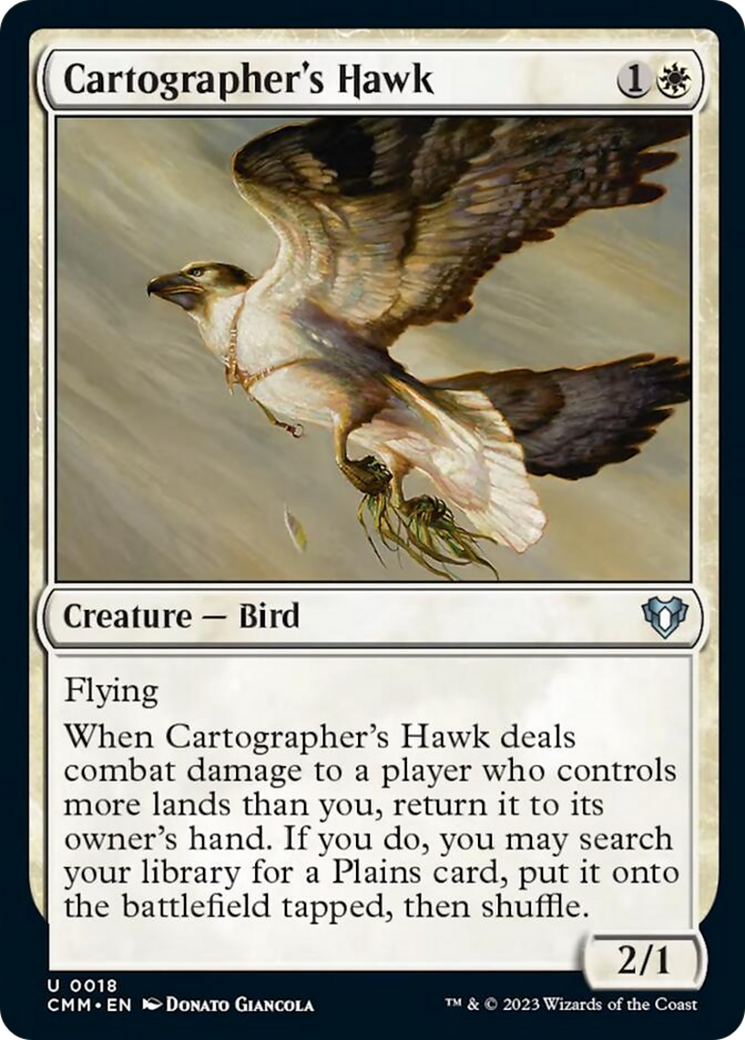 Cartographer's Hawk [Commander Masters] | Good Games North