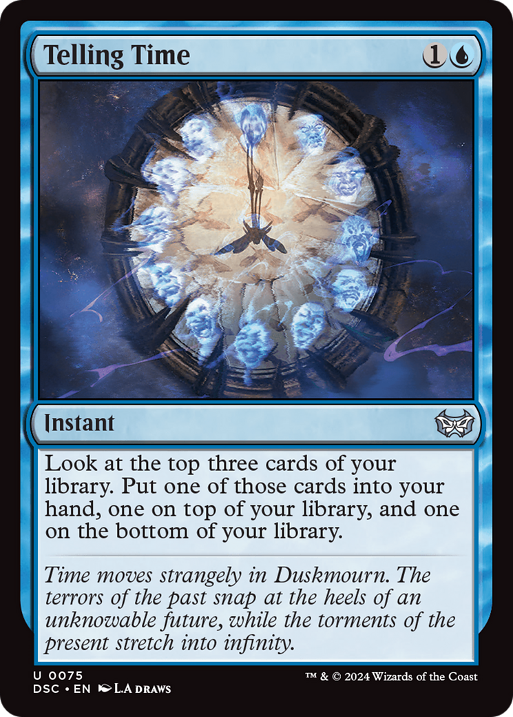 Telling Time [Duskmourn: House of Horror Commander] | Good Games North