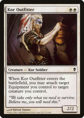 Kor Outfitter [Zendikar] | Good Games North