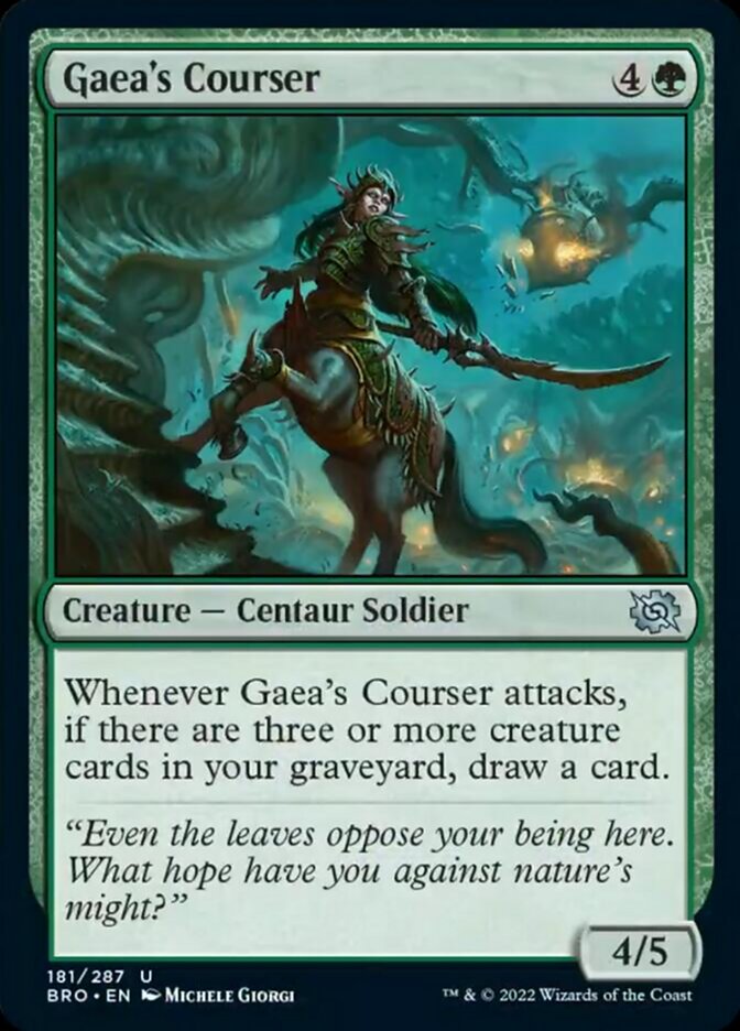 Gaea's Courser [The Brothers' War] | Good Games North