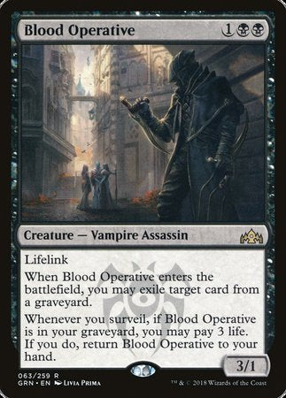 Blood Operative [Guilds of Ravnica] | Good Games North