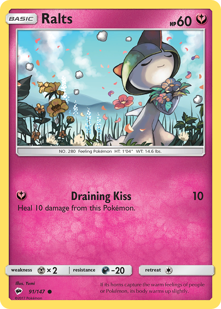 Ralts (91/147) [Sun & Moon: Burning Shadows] | Good Games North