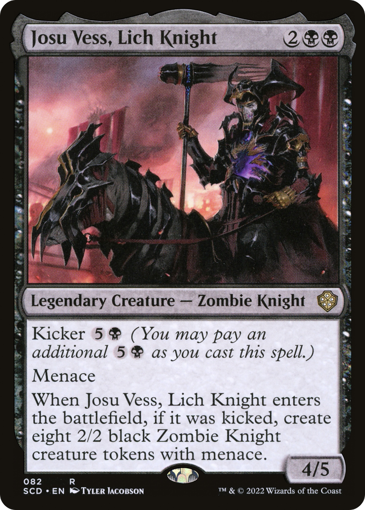Josu Vess, Lich Knight [Starter Commander Decks] | Good Games North