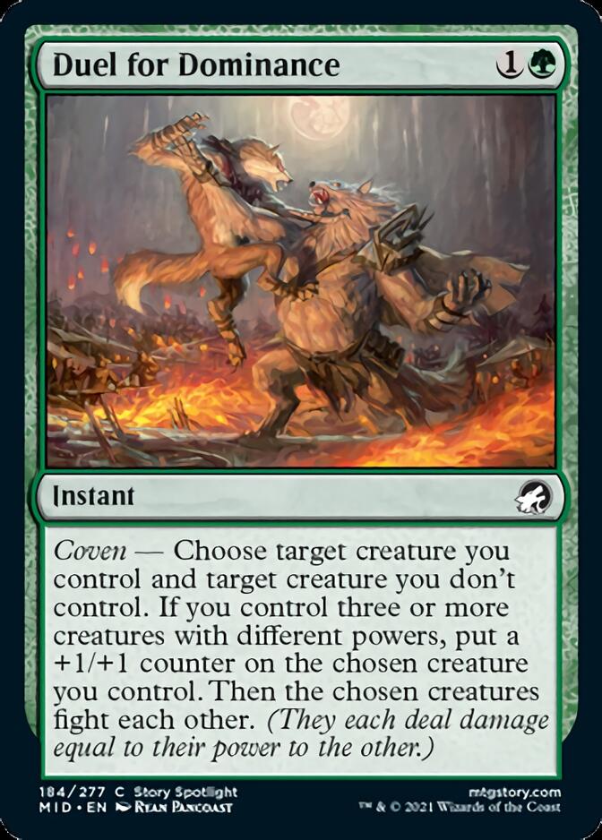 Duel for Dominance [Innistrad: Midnight Hunt] | Good Games North