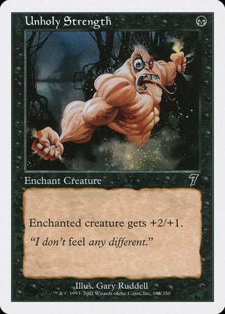 Unholy Strength [Seventh Edition] | Good Games North