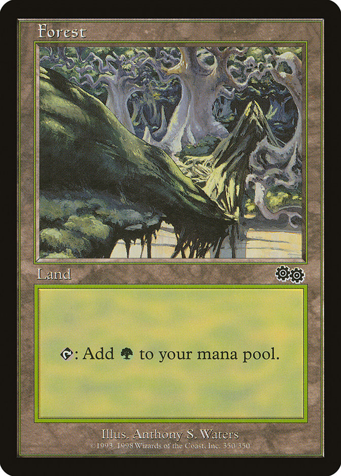 Forest (350) [Urza's Saga] | Good Games North