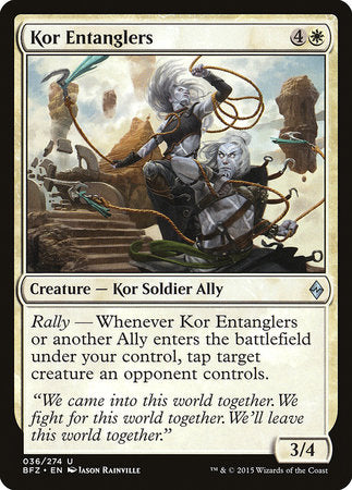 Kor Entanglers [Battle for Zendikar] | Good Games North