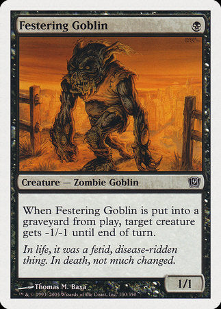 Festering Goblin [Ninth Edition] | Good Games North