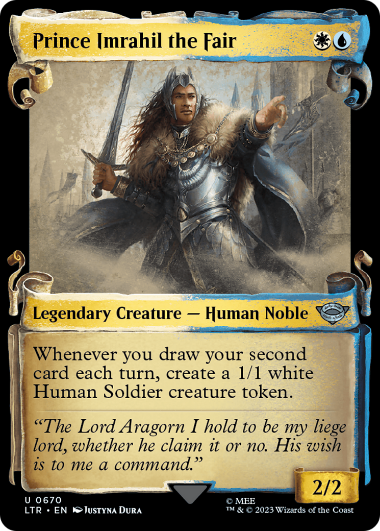 Prince Imrahil the Fair [The Lord of the Rings: Tales of Middle-Earth Showcase Scrolls] | Good Games North