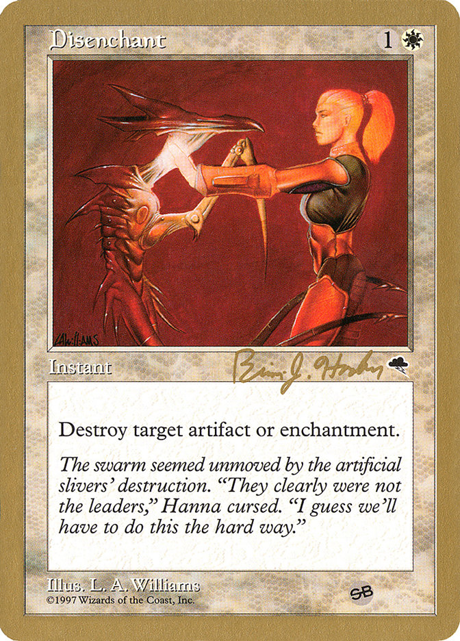 Disenchant (Brian Hacker) (SB) [World Championship Decks 1998] | Good Games North