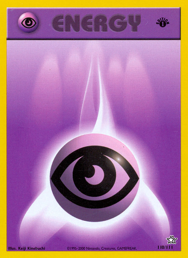 Psychic Energy (110/111) [Neo Genesis 1st Edition] | Good Games North