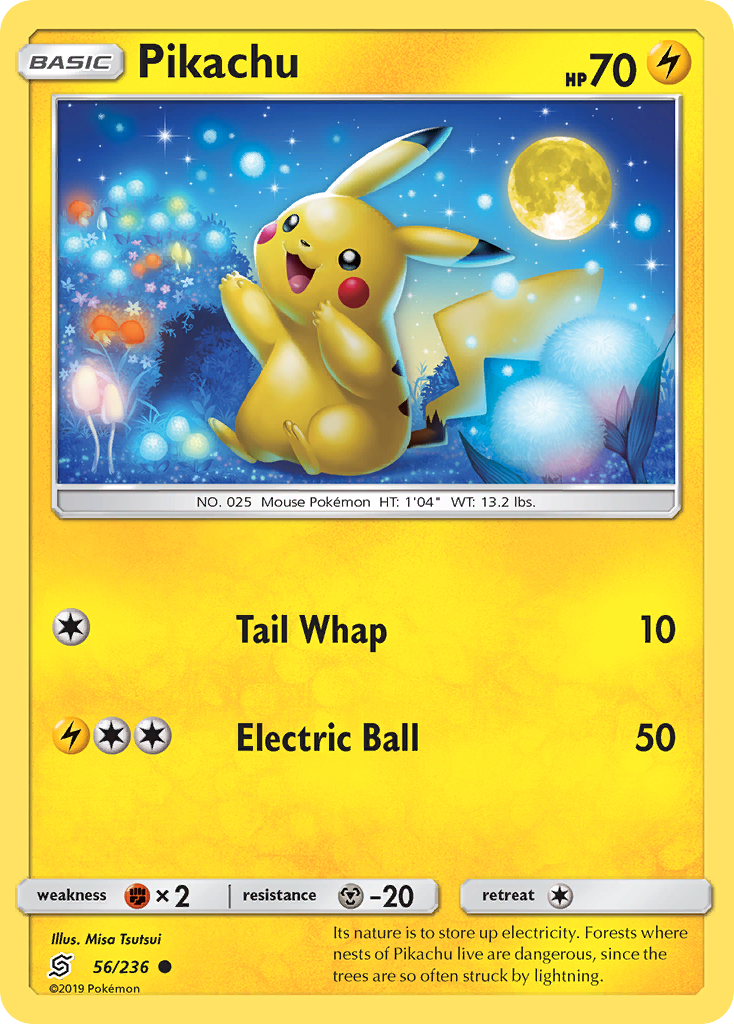 Pikachu (56/236) [Sun & Moon: Unified Minds] | Good Games North