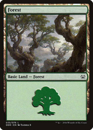 Forest (35) [Duel Decks: Nissa vs. Ob Nixilis] | Good Games North
