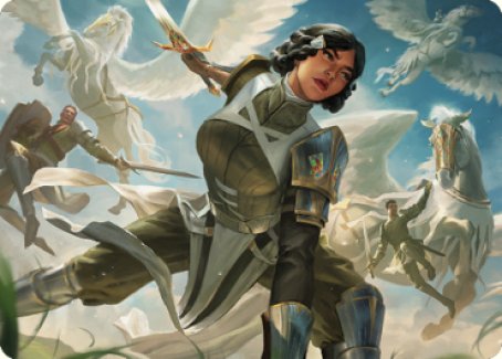 Resolute Reinforcements Art [Dominaria United Art Series] | Good Games North