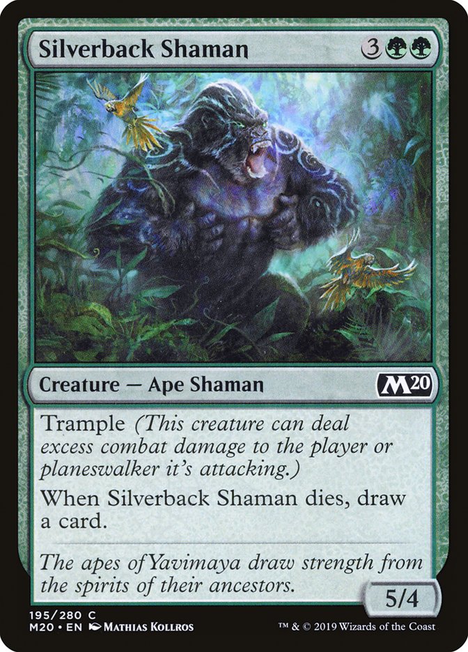 Silverback Shaman [Core Set 2020] | Good Games North