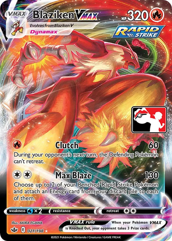 Blaziken VMAX (021/198) [Prize Pack Series One] | Good Games North