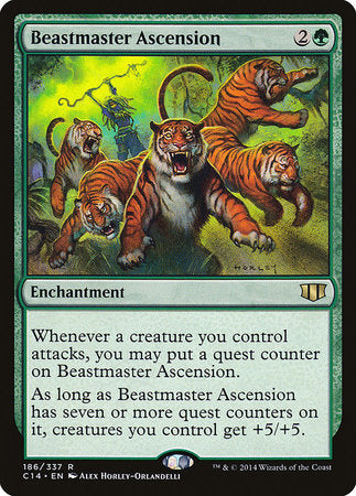Beastmaster Ascension [Commander 2014] | Good Games North