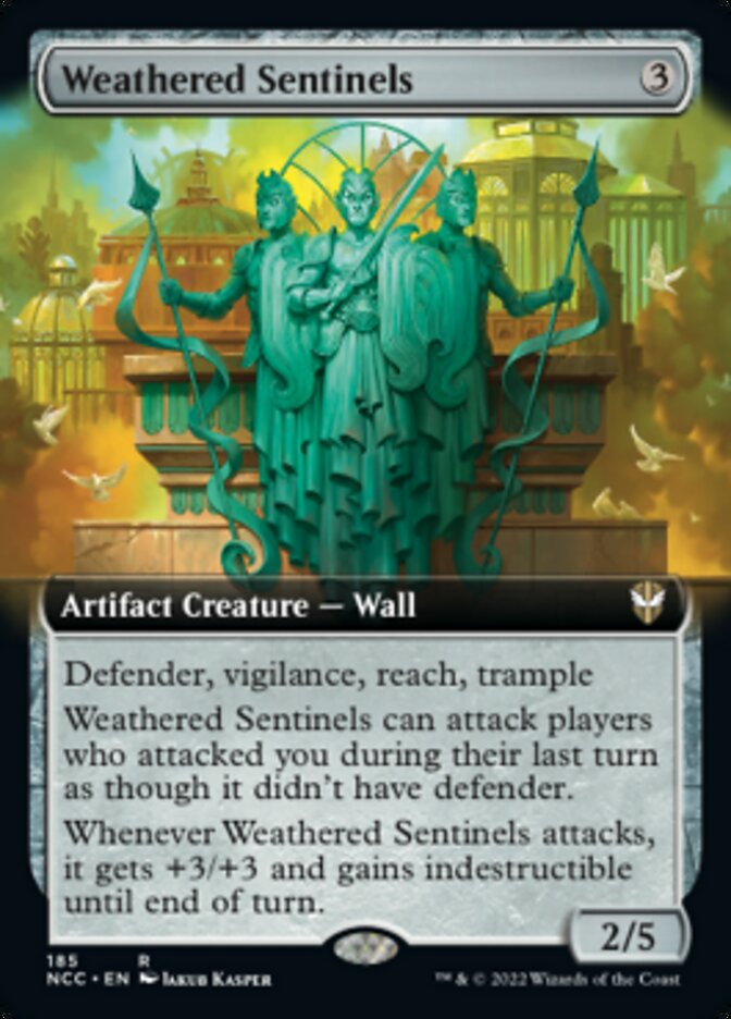 Weathered Sentinels (Extended Art) [Streets of New Capenna Commander] | Good Games North
