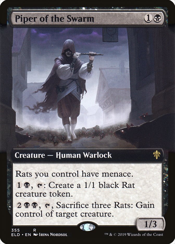 Piper of the Swarm (Extended Art) [Throne of Eldraine] | Good Games North