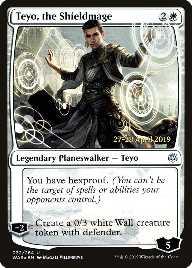 Teyo, the Shieldmage  [War of the Spark Prerelease Promos] | Good Games North