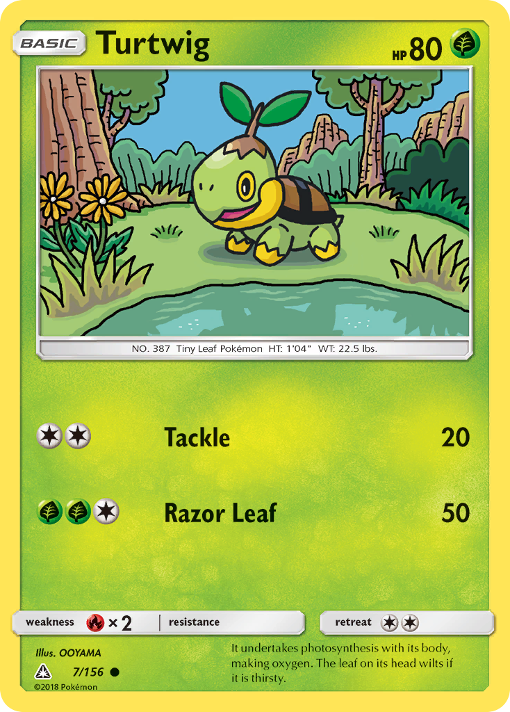 Turtwig (7/156) [Sun & Moon: Ultra Prism] | Good Games North