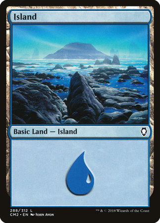 Island (288) [Commander Anthology Volume II] | Good Games North