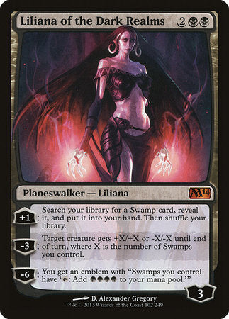 Liliana of the Dark Realms [Magic 2014] | Good Games North