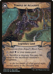 Arguel's Blood Fast // Temple of Aclazotz (Buy-A-Box) [Ixalan Treasure Chest] | Good Games North
