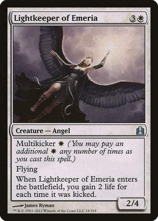 Lightkeeper of Emeria [Commander 2011] | Good Games North