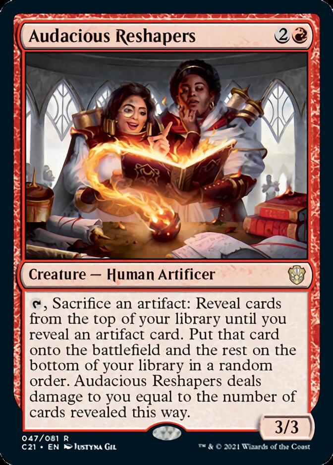 Audacious Reshapers [Commander 2021] | Good Games North
